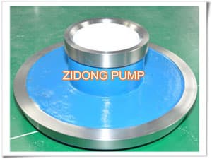 metal liner slurry pump throatbush